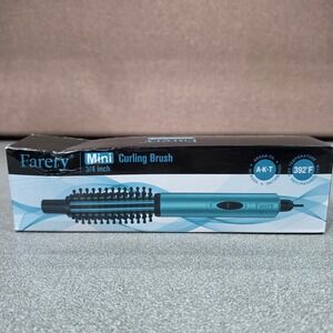 Farery Mini Curling Brush Women 3/4 Inch New Travel Thermal Iron FA019B